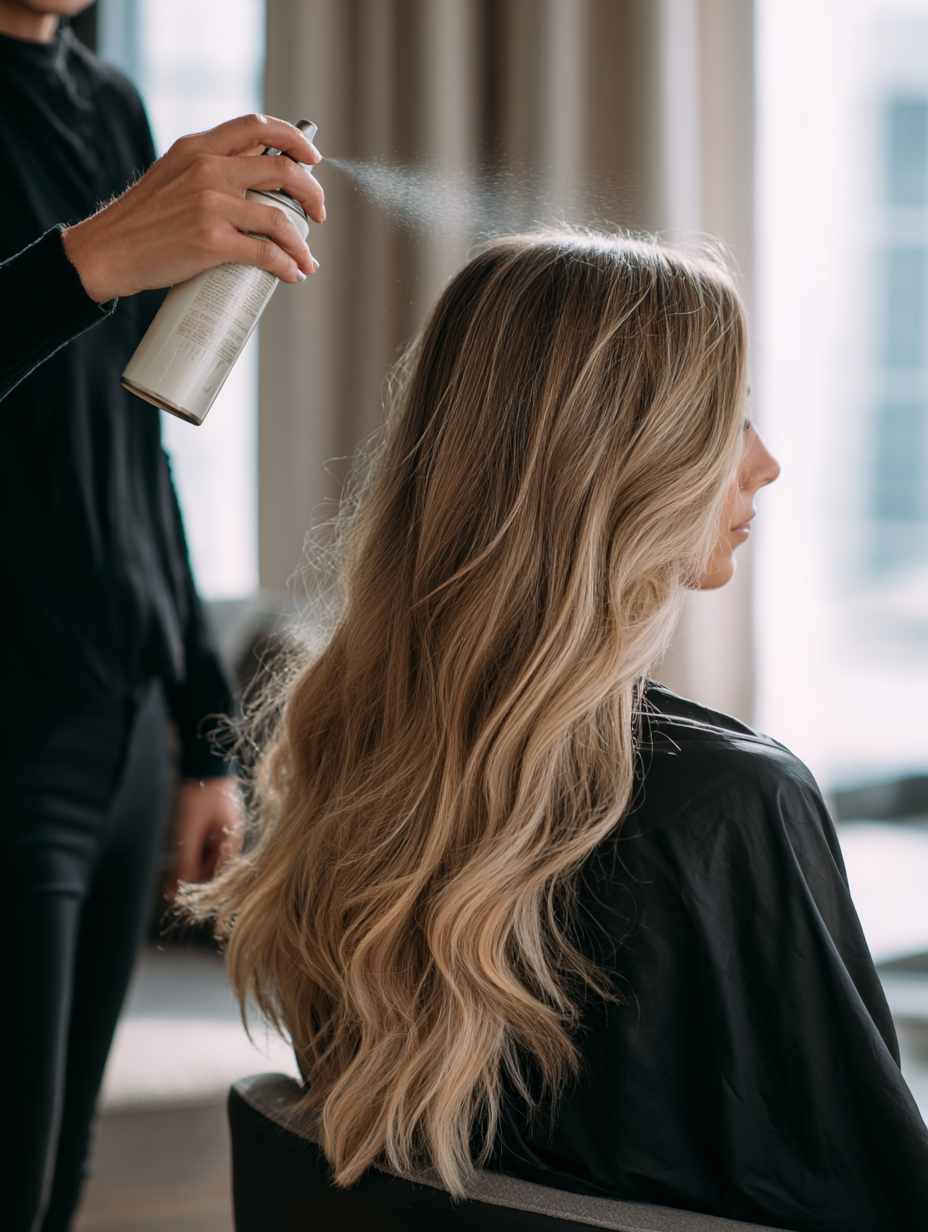 Corte, escova, penteado e tratamento.